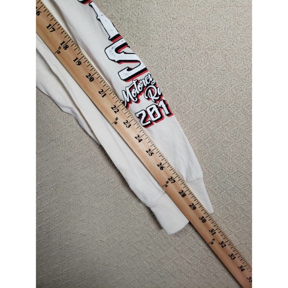 Fruit Of The Loom Shirt Mens Medium White Sturgis Motorcycle Rally South Dakota - Picture 10 of 13